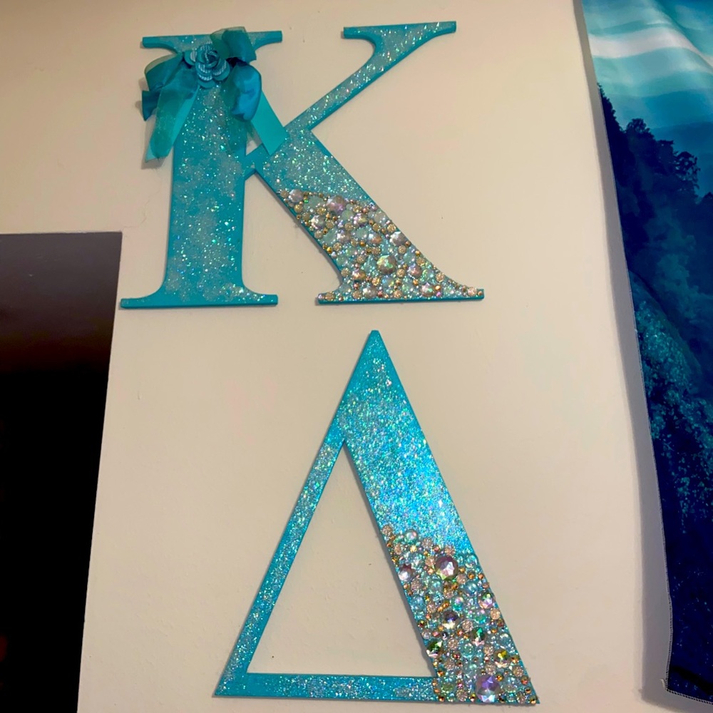 Kappa Delta wall letters